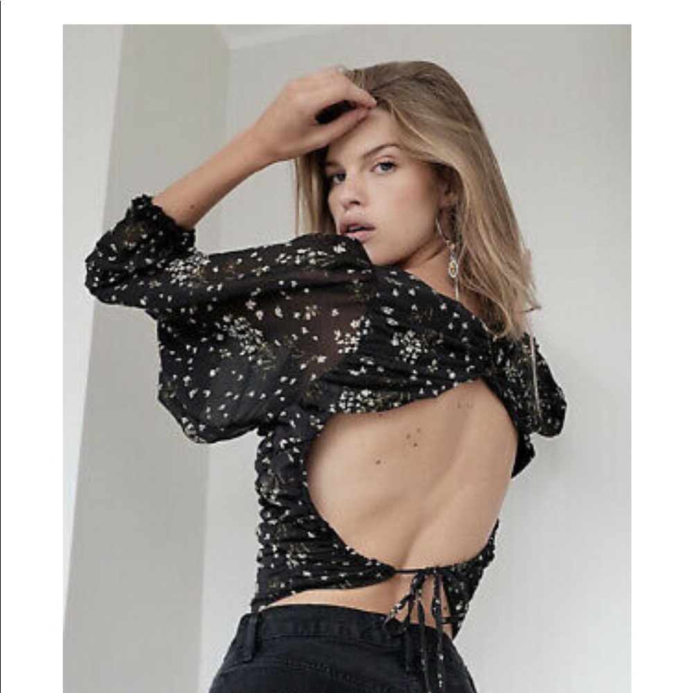Free People Against all odds printed top
